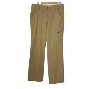 First Ascent Women’s Outdoor Camping Hiking Trail Pants Tan Brown Size 10 Tall